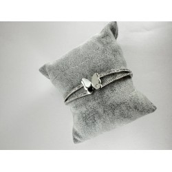 Gümüş Taşlı Kelebek Bileklik